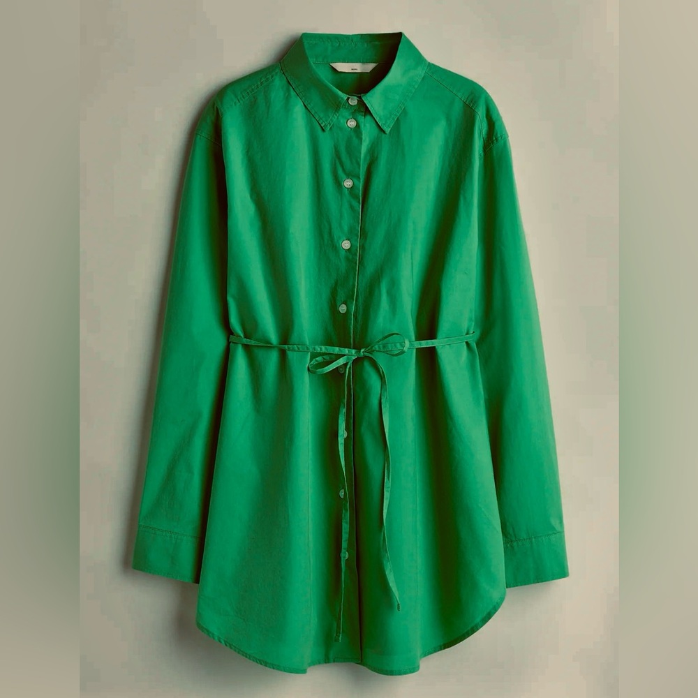 H&M Maternity cotton button down shirt